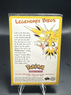 Pokemon Legendary Birds Moltres, Articuno, Zapdos Random Sealed Promo C - Image 2