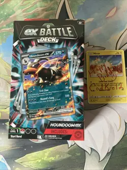 Pokemon TCG EX Battle Deck - Houndoom EX - Sealed - Image 1