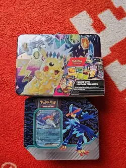 Pokemon TCG: Fall 2024 Collector Chest (Surging Sparks Theme) Pikachu + Bonus - Image 1