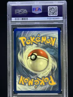 2022 POKEMON SWORD & SHIELD SILVER TEMPEST FULL ART/LEAFY CAMO PONCHO PSA 10 - Image 2