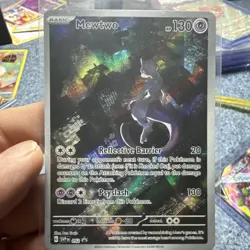 Pokemon TCG Mewtwo Sv: Scarlet & Violet Promo Holo 052 Basic 130 HP - Image 1