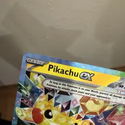 Pikachu ex 057/191 Sv08: Surging Sparks Double Rare Holo Pokemon TCG NM- - Image 3