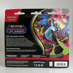 Pokemon TCG Mega Evo Phantasmal Flames 2x 3 Pack Blisters Sneasel + Weaville LOT - Image 3