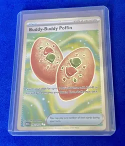 Pokemon - Mega Evolution - Buddy-Buddy Poffin - UR NM #167 - Image 1