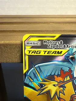 2019 Pokemon Moltres & Zapdos & Articuno GX Full Art 66/68 - Hidden Fates - NM - Image 2