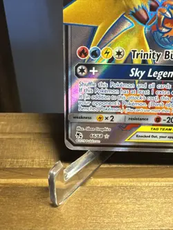 2019 Pokemon Moltres & Zapdos & Articuno GX Full Art 66/68 - Hidden Fates - NM - Image 5