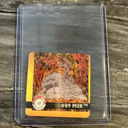 Muk & Grimer 3D Action Flipz #17 Pokemon Artbox 1999 Nintendo CCG Game - Image 1