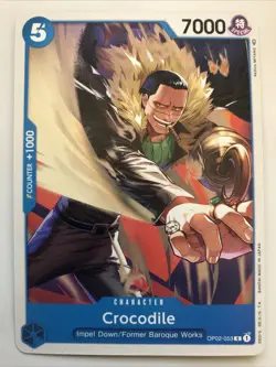 One Piece Paramount War Crocodile OP02-053 NM - Image 1