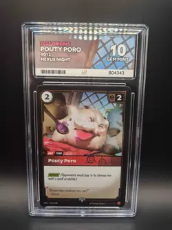 Sequential Set ACE 10 4x Poros Riftbound Origins Nexus Night Promo Cards - Image 1