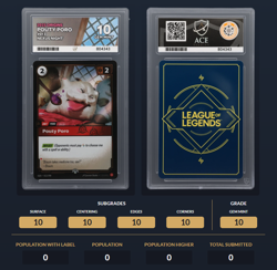 Sequential Set ACE 10 4x Poros Riftbound Origins Nexus Night Promo Cards - Image 3