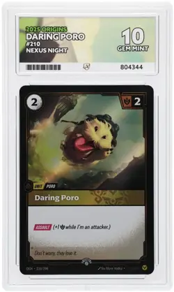 Sequential Set ACE 10 4x Poros Riftbound Origins Nexus Night Promo Cards - Image 5