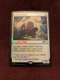 Selfless Savior Secret Lair Drop Foil 1286 NM+ Unplayed MTG Magic Card - Image 1