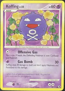 Koffing 68/111 Rising Rivals Regular - Pokemon Card - Image 1