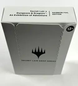 D&D: Exhibition of Adventure - Secret Lair - Rainbow Foil - Sealed - Magic MTG - Image 1