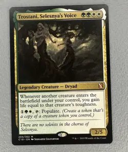 MTG - Trostani, Selesnya's Voice | Commander 2019 | Regular 204/302 | NM - Image 1