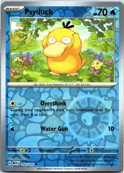 Psyduck - Reverse Holo Pokemon Scarlet & Violet 151 054/165 NM - Image 1