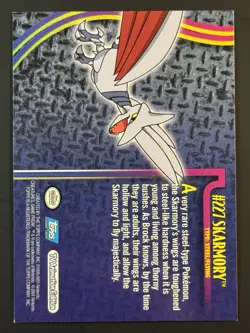 Pokemon Skarmory #227 Topps Johto League Champions - Image 2