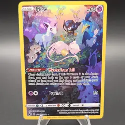 Pokemon Mew GG10/GG70 Crown Zenith Galarian Gallery Ultra Rare Holo 60 HP - Image 1