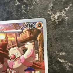 Pokemon TCG Gurdurr Full Art 126/086 Black Bolt. Illustration Rare NM - Image 4