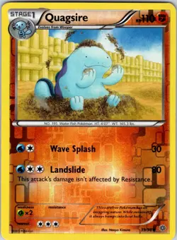 Quagsire 39/98 XY - Ancient Origins Pokemon NM/LP Reverse Holo - Image 1