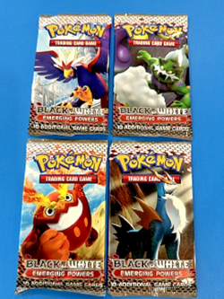 Booster Pack Art Set - Sealed New - Pokemon TCG - 4 Packs ( EMERGING POWERS ) - Image 1