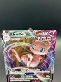 Pokemon TCG Mew VMAX Ultra Rare Full Art Holo Fusion Strike 114/264 310 HP - Image 2