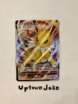 Pokemon TCG Evolving Skies Jolteon VMAX 51/203 Ultra Rare Holo (1) - Image 1
