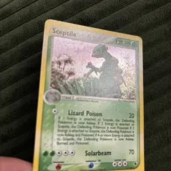 Pokemon TCG - Sceptile EX Ruby Sapphire 11/109 Holo MP/LP - Image 2
