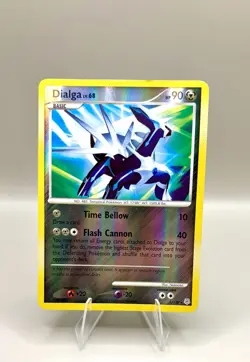Dialga Reverse Holo #1/130 (Diamond & Pearl Base) – Vintage Pokemon - Image 1