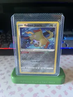 Pokemon TCG Radiant Jirachi Silver Tempest 120/195 - NM - Image 3