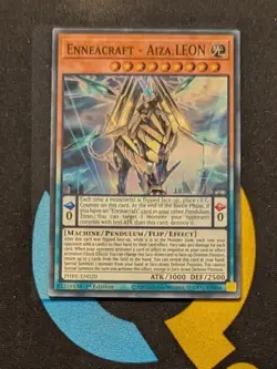 PHRE-EN020 Enneacraft - Aiza.LEON x3 Super Rare 1st Ed YuGiOh Playset - Image 2