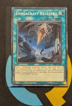 PHRE-EN025 Enneacraft Release Super Rare 1st Edition YuGiOh - Image 1