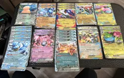 Lot 37 Jumbo Pokemon TCG Cards Oversized Promo Cards Mixed Pokemon - JUMBO - Image 1