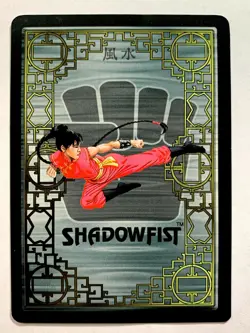 TACTICAL TEAM Shadowfist 1995 Collectible Card Game CCG Rare TCG - Image 2