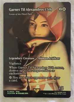 Garnet Til Alexandros 17th - Loran of the Third Path (Showcase) (Foil) NM Final - Image 1
