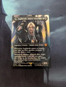 Sephiroth, Fabled SOLDIER (0317) (Borderless) M Normal FINAL FANTASY FIN NM - Image 1