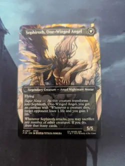 Sephiroth, Fabled SOLDIER (0317) (Borderless) M Normal FINAL FANTASY FIN NM - Image 2