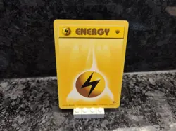 Pokemon Gym Challenge 130/132 Lightning Energy Trading Card 1st Edition - Image 1