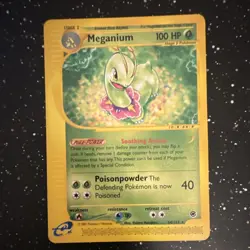 Meganium 054/165 Expedition Base Set Rare Regular 100 HP Pokemon TCG English - Image 1