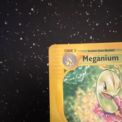 Meganium 054/165 Expedition Base Set Rare Regular 100 HP Pokemon TCG English - Image 2