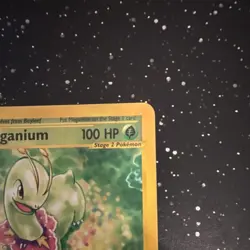 Meganium 054/165 Expedition Base Set Rare Regular 100 HP Pokemon TCG English - Image 3