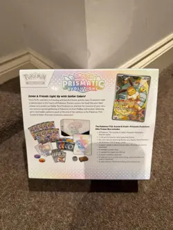 Pokemon Scarlet & Violet Prismatic Evolutions - Elite Trainer Box FULLY SEALED - Image 2