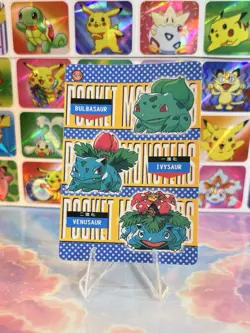 Pokemon Charizard Vintage Pocket Monsters Vending HOLO Prism Sticker 99 Nintendo - Image 4