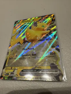 Pikachu ex 063/193 Paldea Evolved Pokemon TCG - Image 1