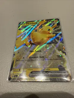 Pikachu ex 063/193 Paldea Evolved Pokemon TCG - Image 2