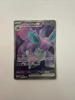 Pokemon TCG: Team Rocket's Nidoking ex 216/182 - SV Destined Rivals - NM C32 - Image 1
