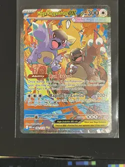 Pokemon Mega Kangaskhan EX 182/132 Me01 Mega Evolution Special Art Rare Holo - Image 1