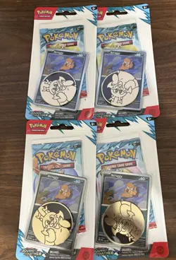 Pokemon TCG Journey Together Scraggy Promo Single Pack Blister Factory Sealed 4X - Image 1