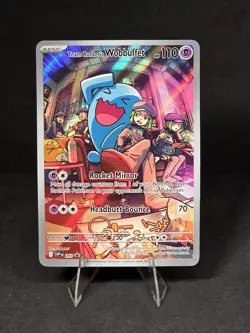Pokemon TCG - Team Rocket's Wobbuffet 203 Sv - Scarlet & Violet Promo Full Art - Image 1