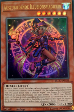 Auszubildende Illusionsmagierin - LEDD-DEA03 Ultra Rare 1.Auflage Yu-Gi-Oh - Image 1